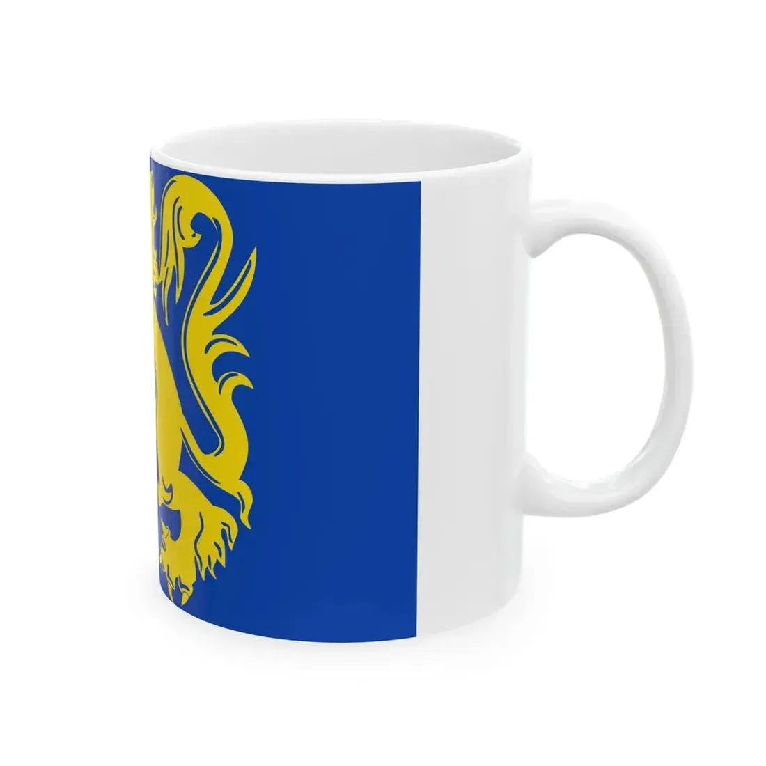 Flag of Zottegem (Belgium) White Coffee Mug - Go Mug Yourself