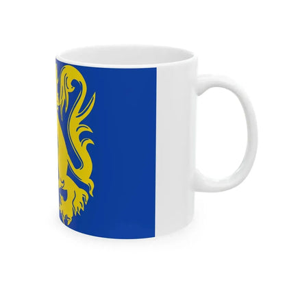 Flag of Zottegem (Belgium) White Coffee Mug - Go Mug Yourself