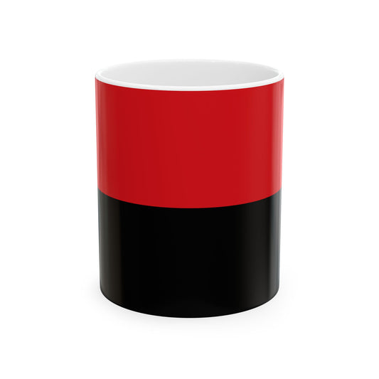 Flag of Zoutleeuw (Belgium) White Coffee Mug-11oz-Go Mug Yourself