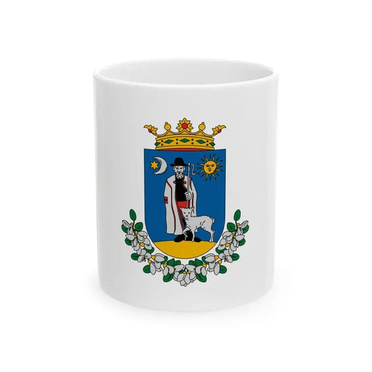 Flag of Zsana (Hungary) White Coffee Mug 11oz - Go Mug Yourself