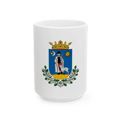 Flag of Zsana (Hungary) White Coffee Mug 15oz - Go Mug Yourself