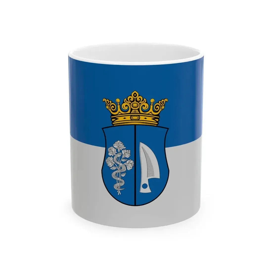 Flag of Zsedeny (Hungary) White Coffee Mug 11oz - Go Mug Yourself