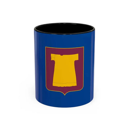 Flag of Zugdidi Georgia - Accent Coffee Mug 11oz Black - Go Mug Yourself