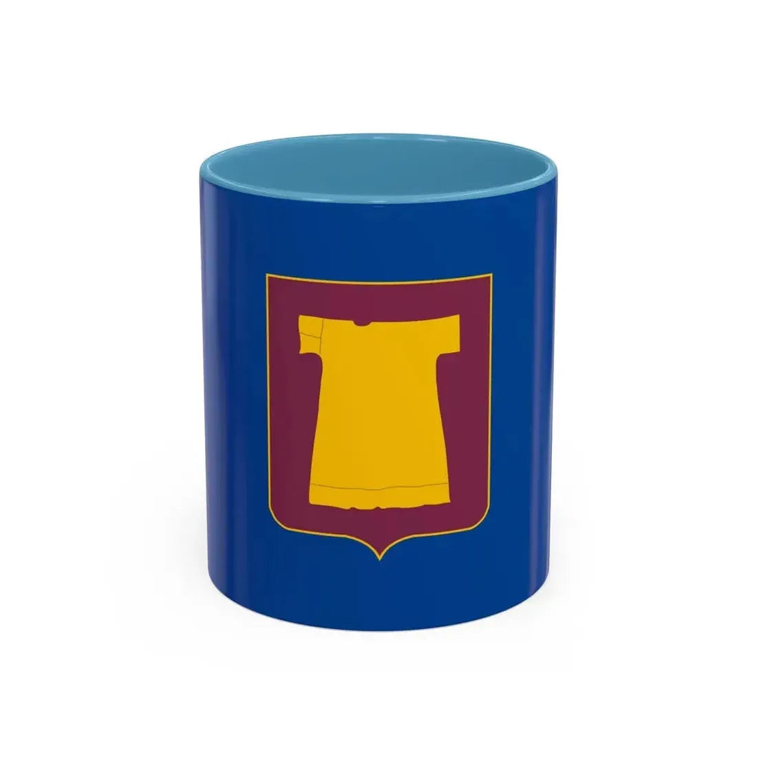 Flag of Zugdidi Georgia - Accent Coffee Mug 11oz Light Blue - Go Mug Yourself