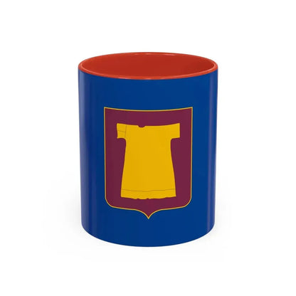 Flag of Zugdidi Georgia - Accent Coffee Mug 11oz Red - Go Mug Yourself