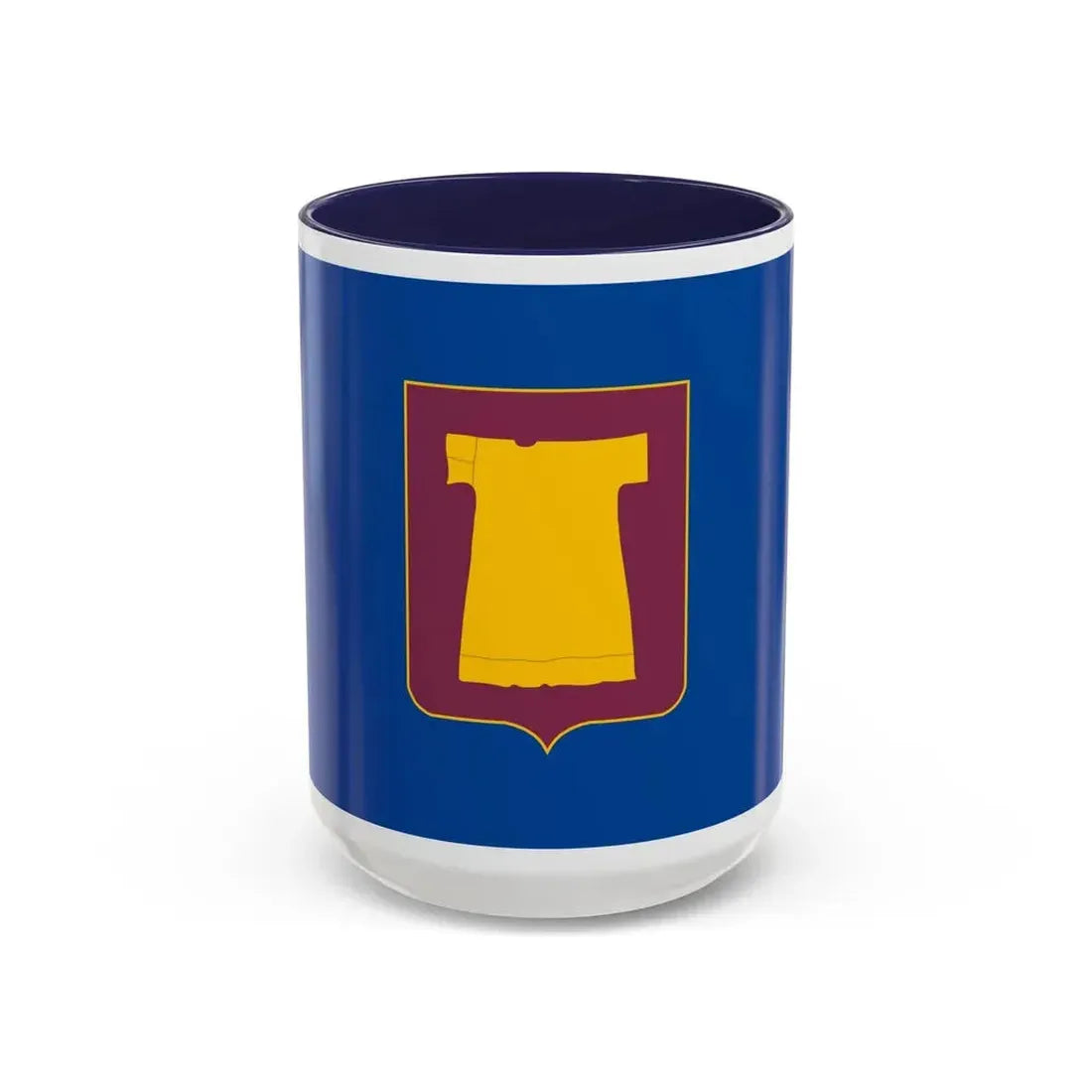 Flag of Zugdidi Georgia - Accent Coffee Mug 15oz Navy - Go Mug Yourself