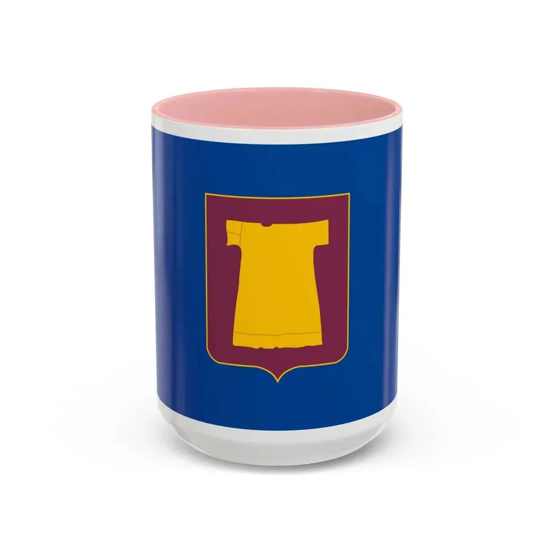 Flag of Zugdidi Georgia - Accent Coffee Mug 15oz Pink - Go Mug Yourself