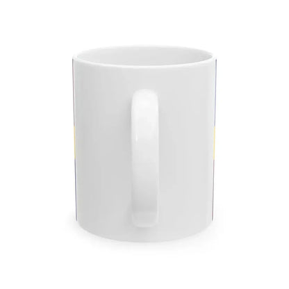 Flag of Zugdidi Municipality (Georgia) White Coffee Mug - Go Mug Yourself