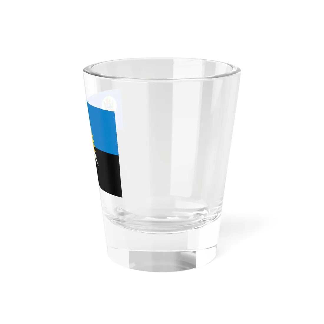 Flag of Zulia State with Coat of Arms (Venezuela) Shot Glass 1.5oz - Go Mug Yourself