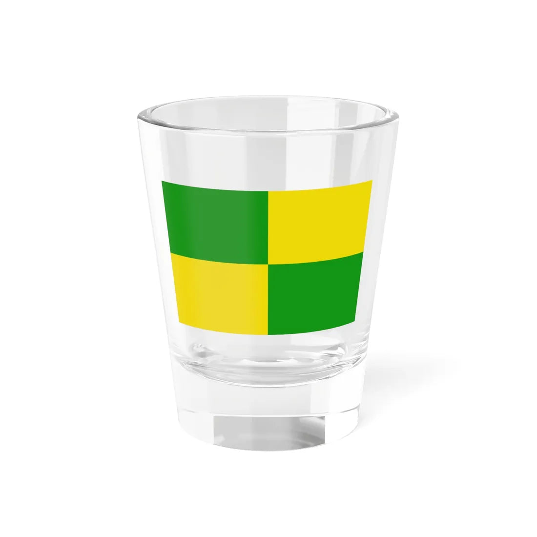 Flag of Zulte (Belgium) Shot Glass 1.5oz 1.5oz - Go Mug Yourself