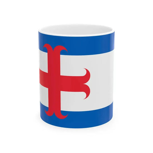 Flag of Zutphen (Netherlands) White Coffee Mug 11oz - Go Mug Yourself