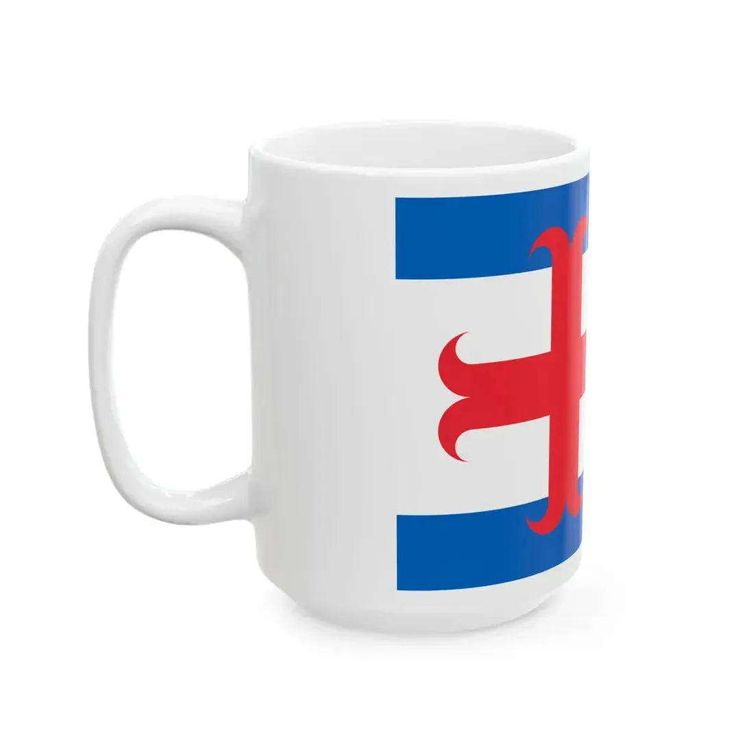 Flag of Zutphen (Netherlands) White Coffee Mug - Go Mug Yourself