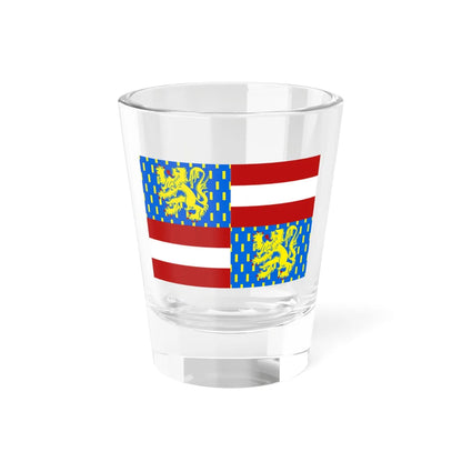 Flag of Zwevegem (Belgium) Shot Glass 1.5oz 1.5oz - Go Mug Yourself