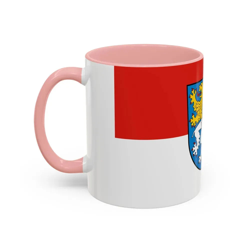 Flag of Zwickau Germany - Accent Coffee Mug - Go Mug Yourself