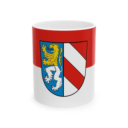 Flag of Zwickau Germany - White Coffee Mug-11oz-Go Mug Yourself