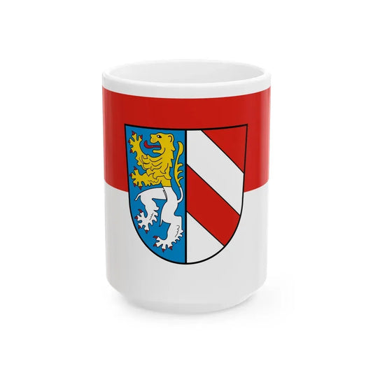 Flag of Zwickau Germany - White Coffee Mug 15oz - Go Mug Yourself