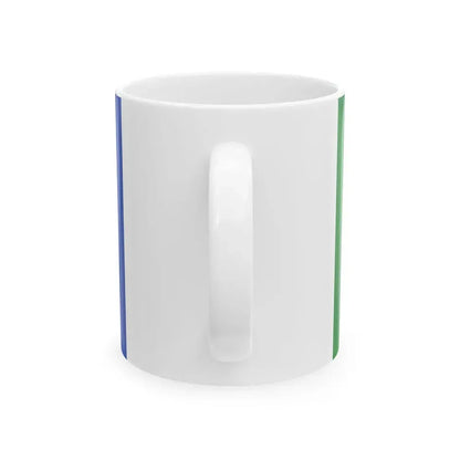 Flag of Zwijndrecht Belgium (Belgium) White Coffee Mug - Go Mug Yourself