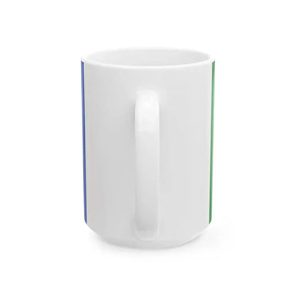 Flag of Zwijndrecht Belgium (Belgium) White Coffee Mug - Go Mug Yourself