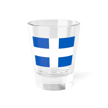 Flag of Zwolle (Netherlands) Shot Glass 1.5oz 1.5oz - Go Mug Yourself