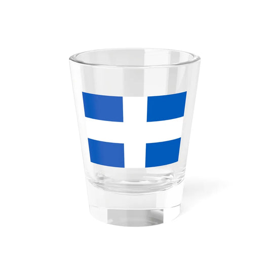 Flag of Zwolle the capital of the province of Overijssel Netherlands - Shot Glass 1.5oz 1.5oz - Go Mug Yourself