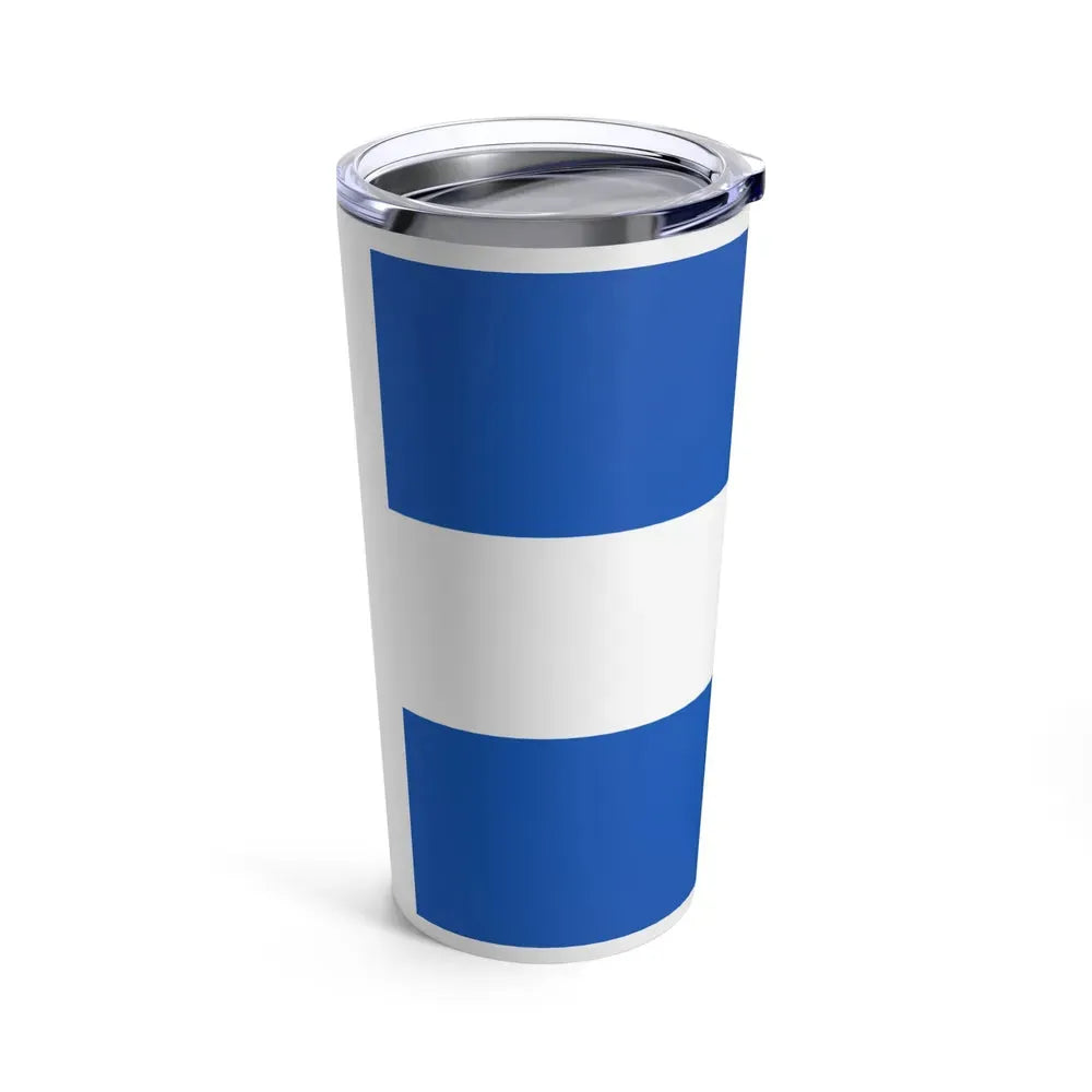 Flag of Zwolle the capital of the province of Overijssel Netherlands - Tumbler 20oz - Go Mug Yourself