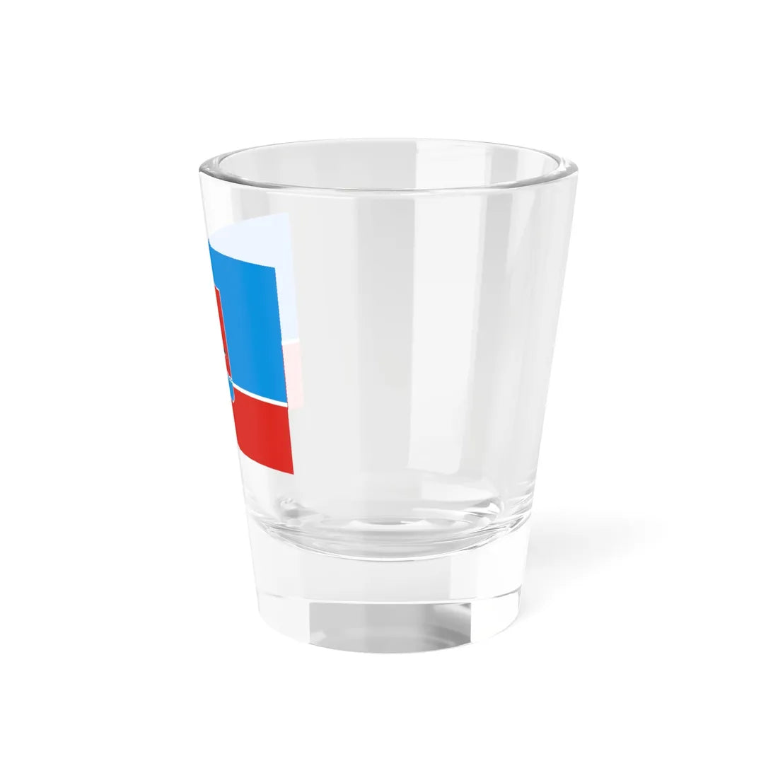 Flag Olenevka Crimea (Russia) Shot Glass 1.5oz - Go Mug Yourself