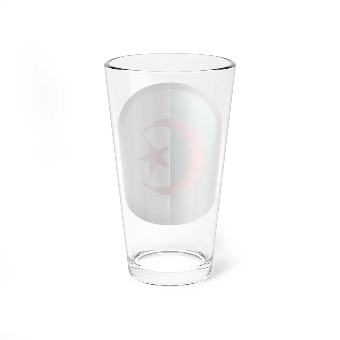 Flag orb Algeria (Algeria) Pint Glass 16oz - Go Mug Yourself