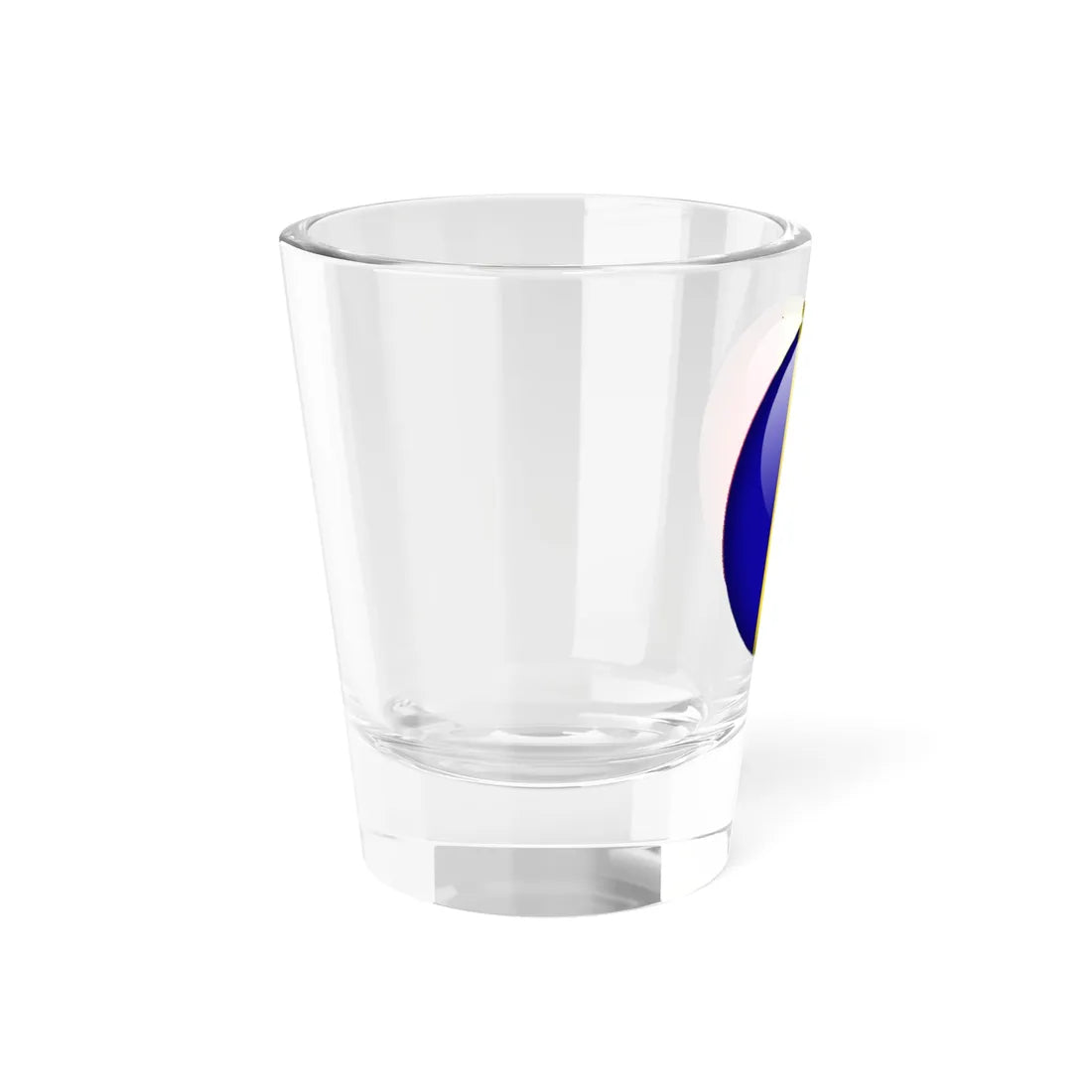 Flag orb Andorra (Andorra) Shot Glass 1.5oz - Go Mug Yourself