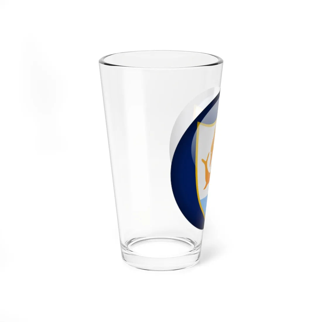 Flag orb Anguilla (United Kingdom) Pint Glass 16oz - Go Mug Yourself