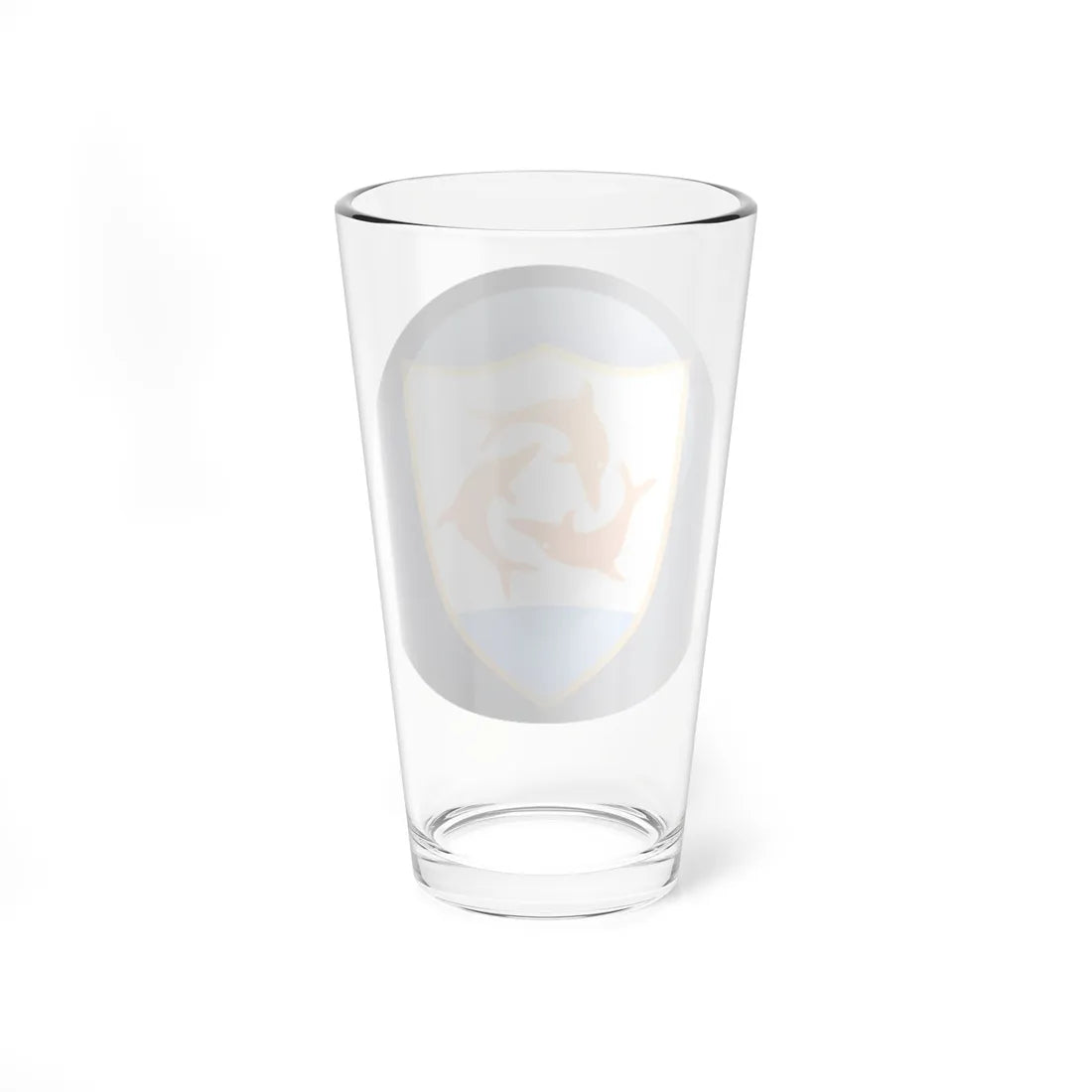 Flag orb Anguilla (United Kingdom) Pint Glass 16oz - Go Mug Yourself