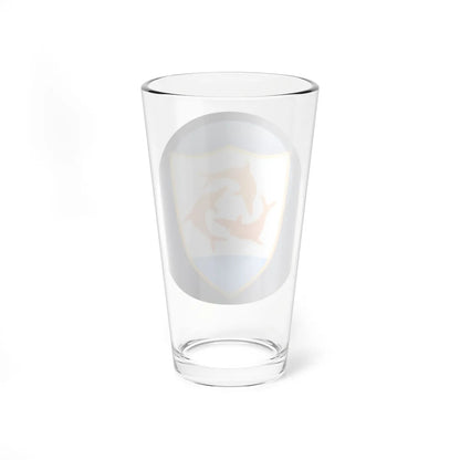 Flag orb Anguilla (United Kingdom) Pint Glass 16oz - Go Mug Yourself