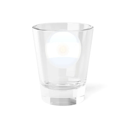 Flag orb Argentina (Argentina) Shot Glass 1.5oz - Go Mug Yourself
