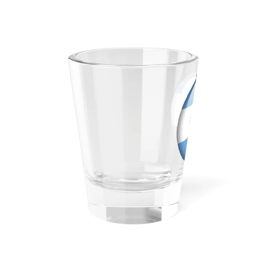 Flag orb Argentina (Argentina) Shot Glass 1.5oz - Go Mug Yourself