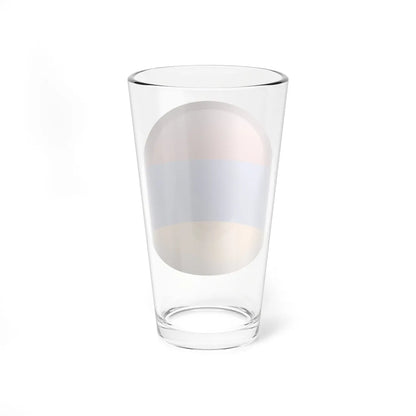 Flag orb Armenia (Armenia) Pint Glass 16oz - Go Mug Yourself