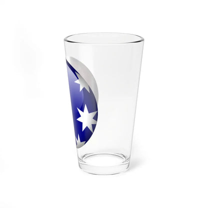 Flag orb Australia (Australia) Pint Glass 16oz - Go Mug Yourself