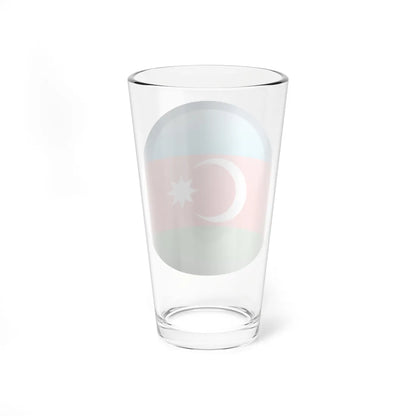 Flag orb Azerbaijan (Azerbaijan) Pint Glass 16oz - Go Mug Yourself
