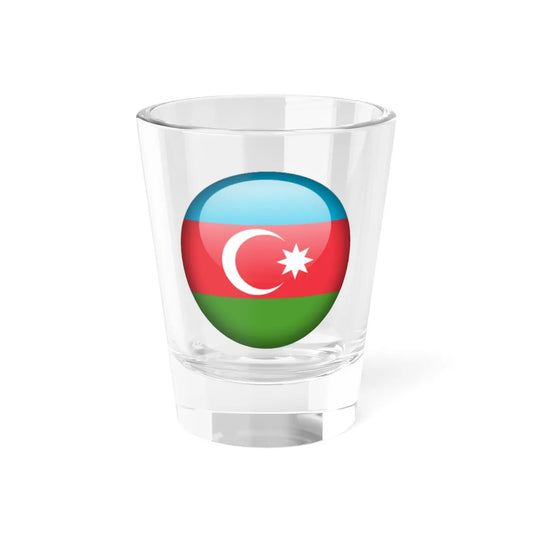 Flag orb Azerbaijan (Azerbaijan) Shot Glass 1.5oz 1.5oz - Go Mug Yourself