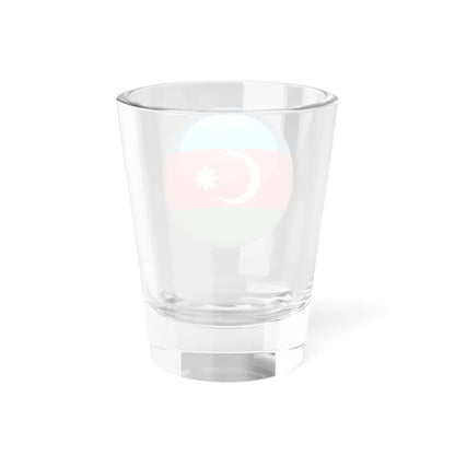 Flag orb Azerbaijan (Azerbaijan) Shot Glass 1.5oz - Go Mug Yourself
