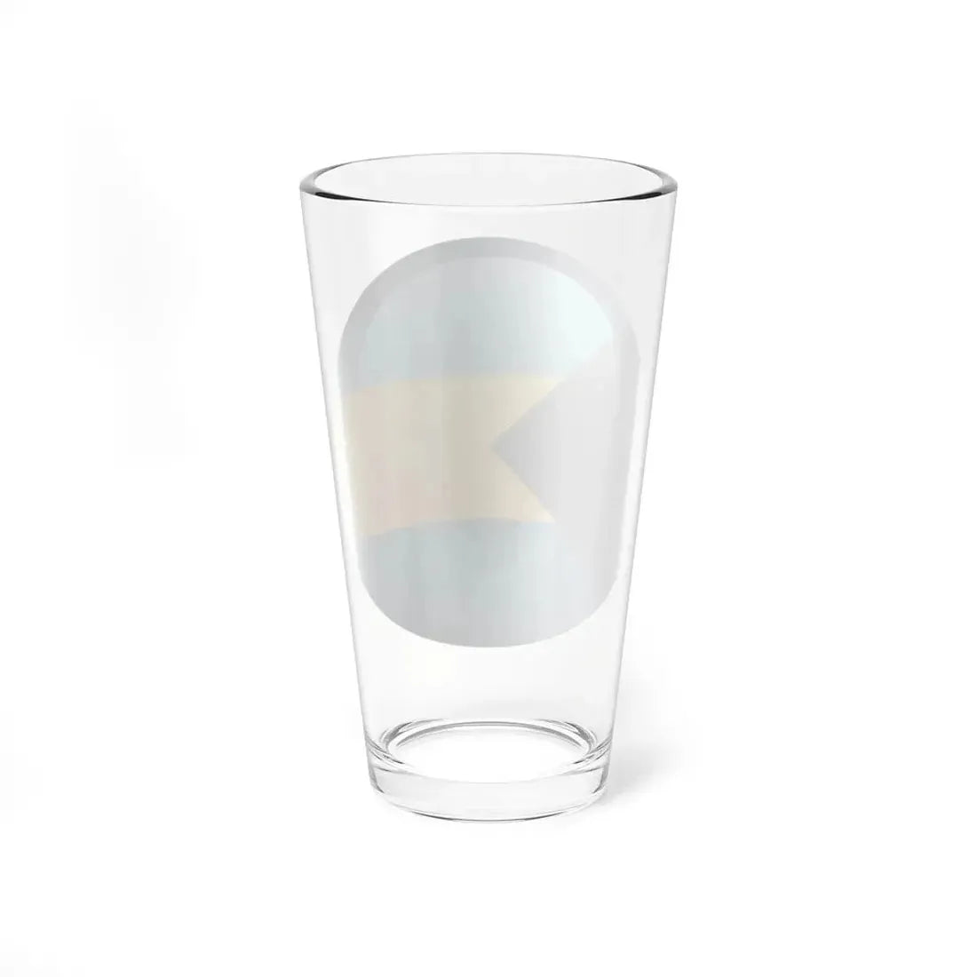 Flag orb Bahamas (Bahamas) Pint Glass 16oz - Go Mug Yourself