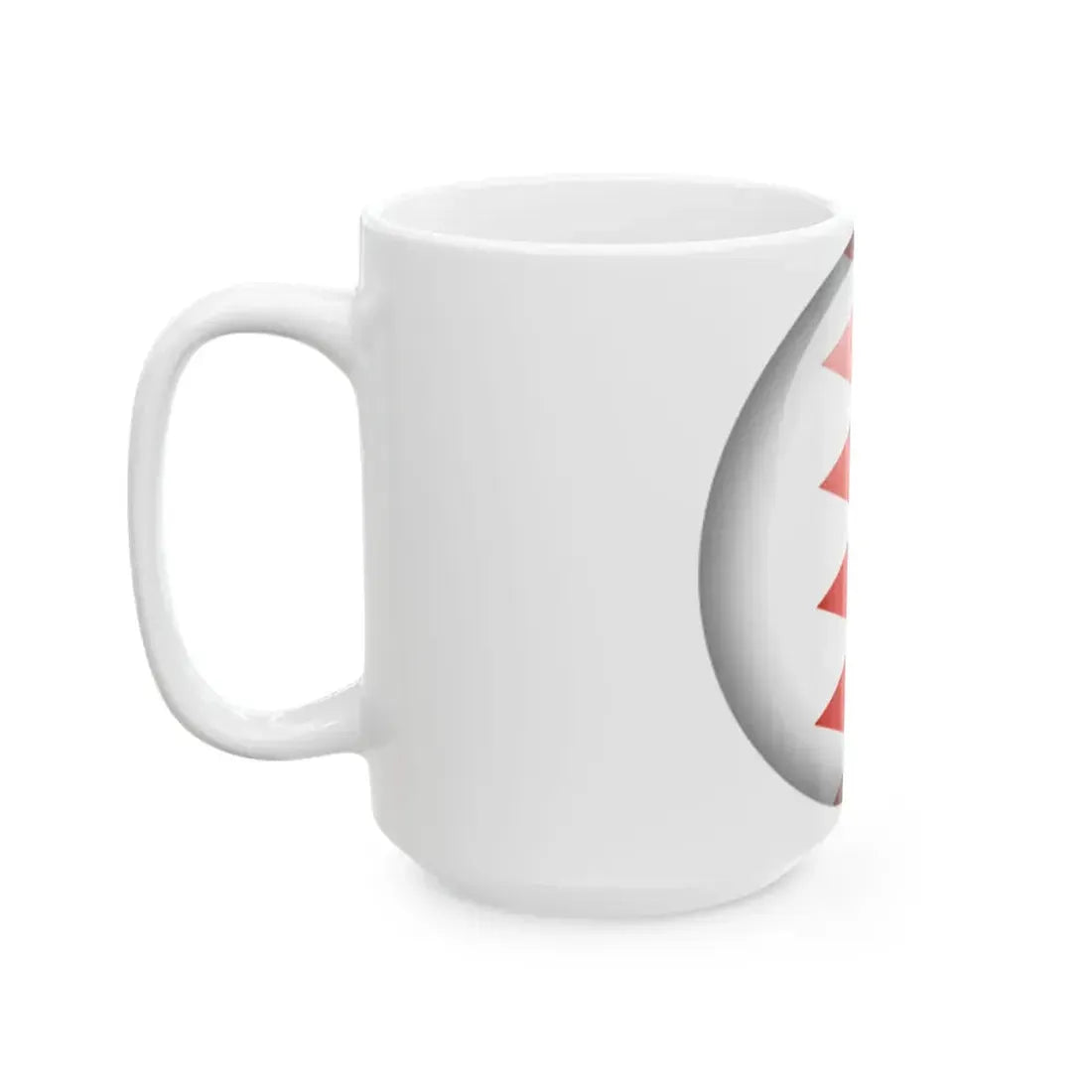 Flag orb Bahrain (Bahrain) White Coffee Mug - Go Mug Yourself
