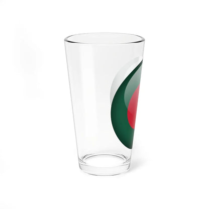 Flag orb Bangladesh (Bangladesh) Pint Glass 16oz - Go Mug Yourself