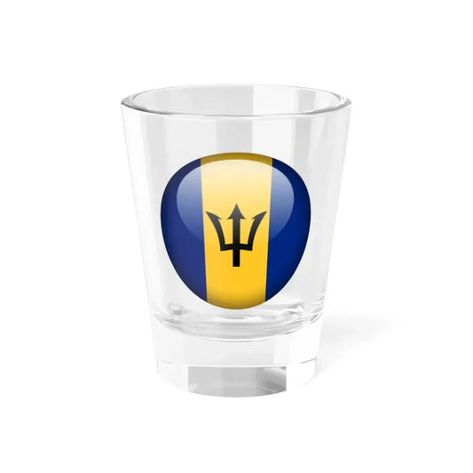 Flag orb Barbados (Barbados) Shot Glass 1.5oz 1.5oz - Go Mug Yourself