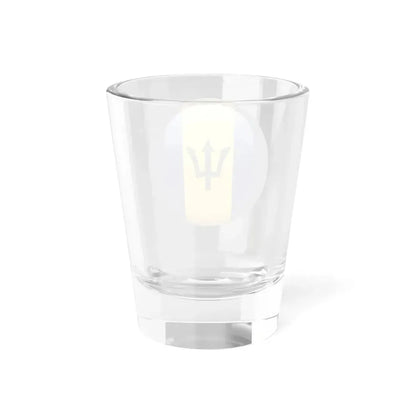 Flag orb Barbados (Barbados) Shot Glass 1.5oz - Go Mug Yourself