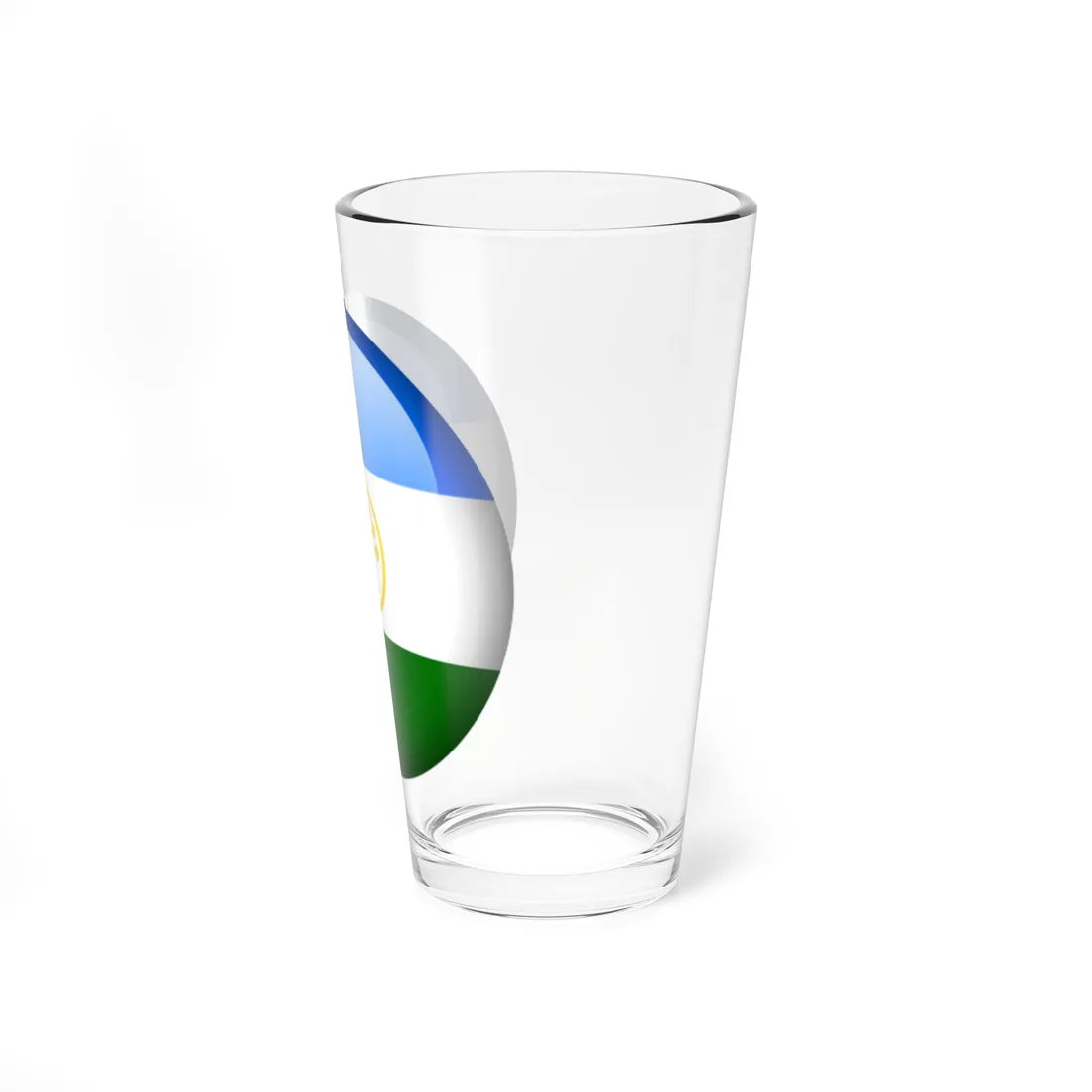 Flag orb Bashkortostan (Russia) Pint Glass 16oz - Go Mug Yourself