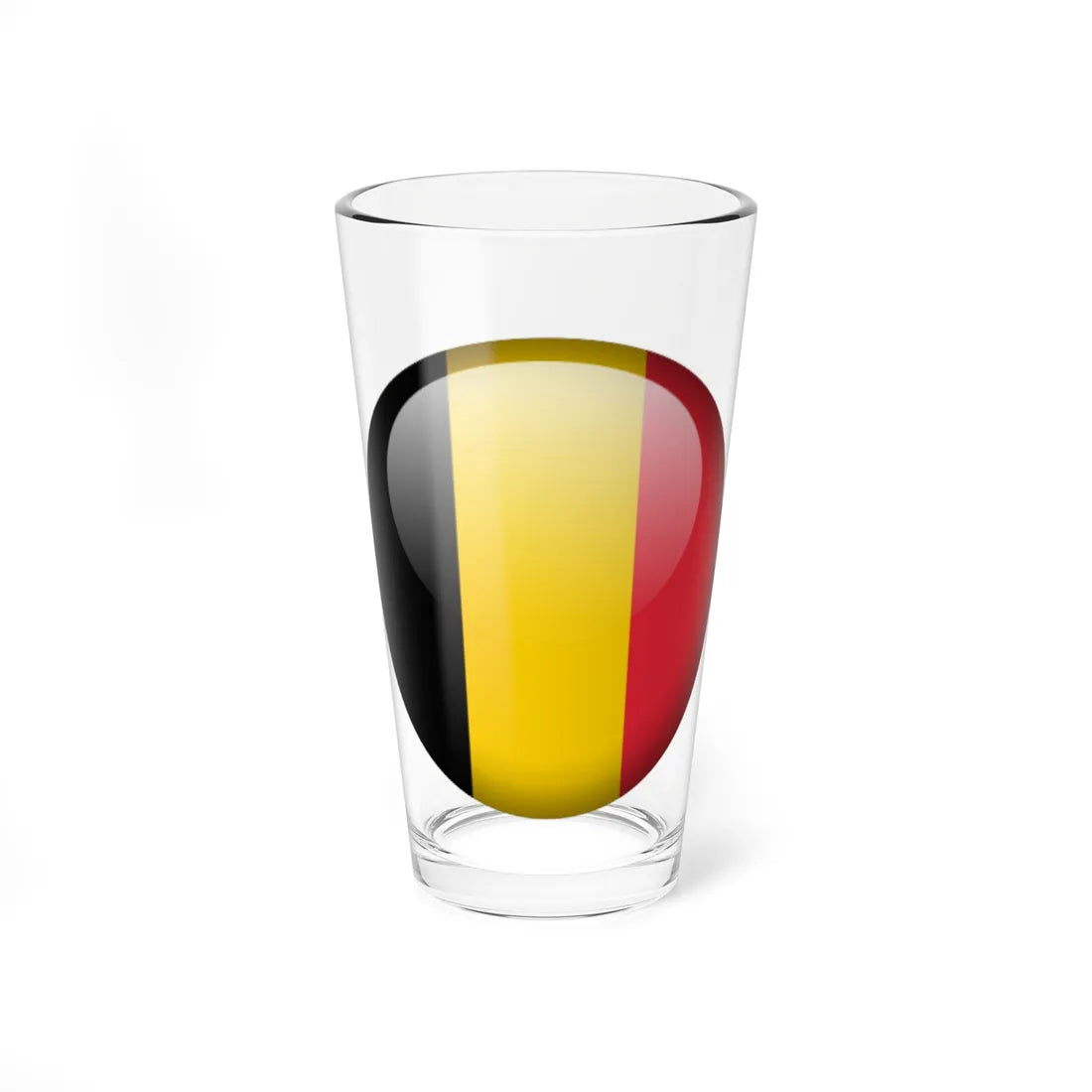 Flag orb Belgium (Belgium) Pint Glass 16oz 16oz - Go Mug Yourself