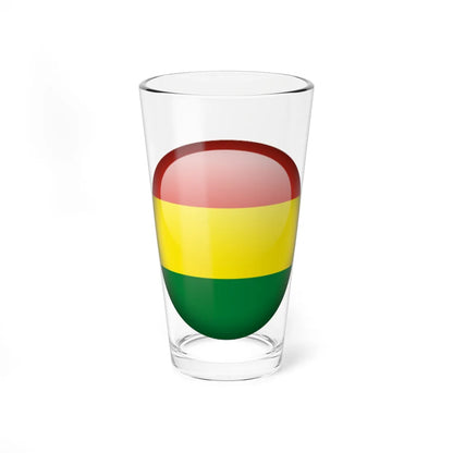 Flag orb Bolivia (Bolivia) Pint Glass 16oz 16oz - Go Mug Yourself