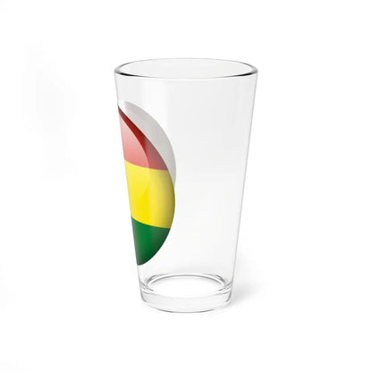 Flag orb Bolivia (Bolivia) Pint Glass 16oz - Go Mug Yourself