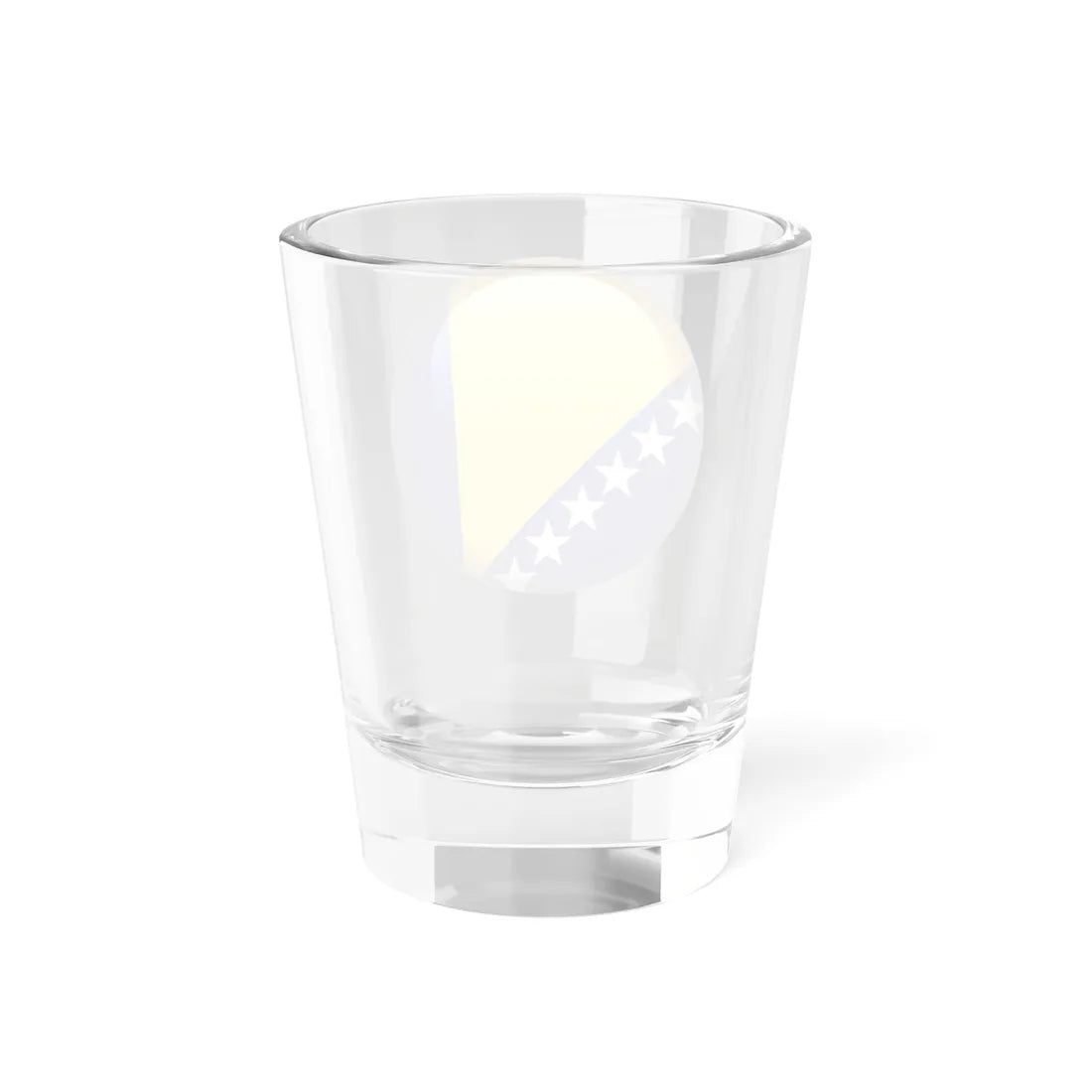 Flag orb Bosnia and Herzegovina (Bosnia and Herzegovina) Shot Glass 1.5oz - Go Mug Yourself