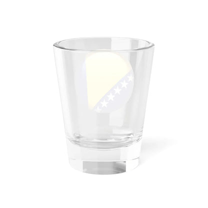 Flag orb Bosnia and Herzegovina (Bosnia and Herzegovina) Shot Glass 1.5oz - Go Mug Yourself