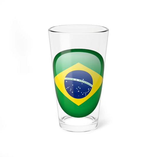 Flag orb Brazil (Brazil) Pint Glass 16oz 16oz - Go Mug Yourself